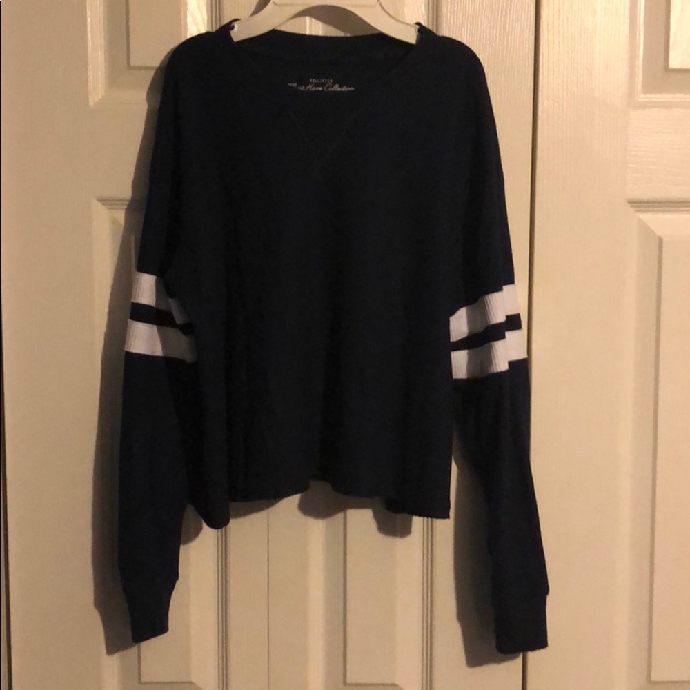 Waffle Jersey Sleeve Crop
